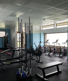 Salle de sport de la base de loisirs du Tarn et de la Garonne Salle de sport de la base de loisirs du Tarn et de la Garonne